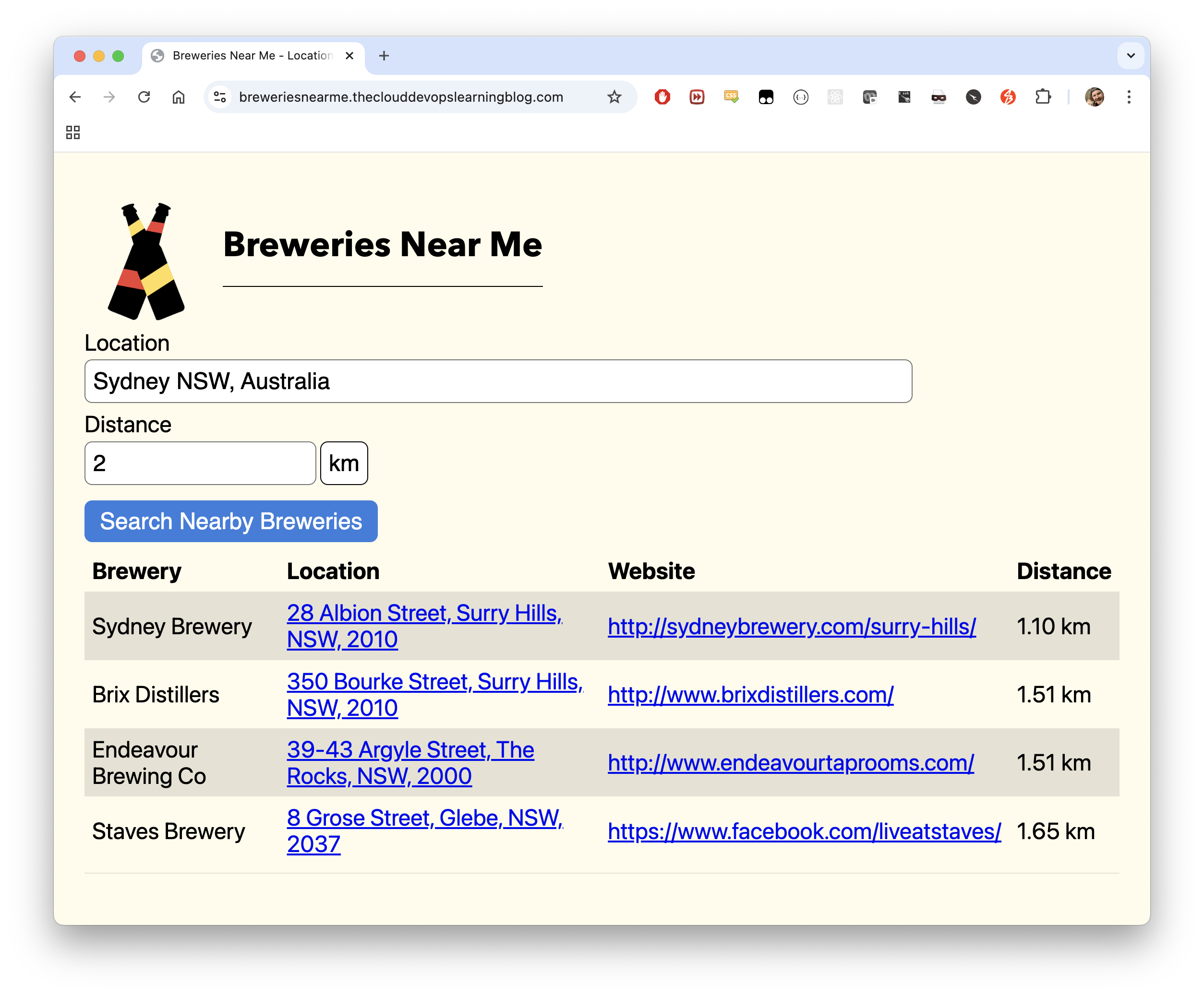 BreweriesNearMe
